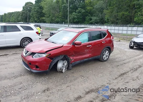 2015 Nissan Rogue Sv from USA, damaged, VIN 5N1AT2MT2FC802855